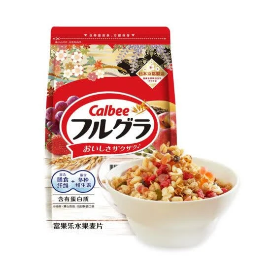 卡乐比(Calbee) 富果乐原味水果麦片(即食谷物) 1kg