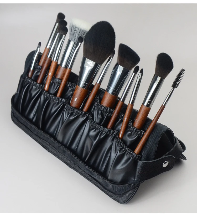 眉笔收纳可立式化妆刷包收纳包纹绣工具笔眉笔架折叠式美妆工具