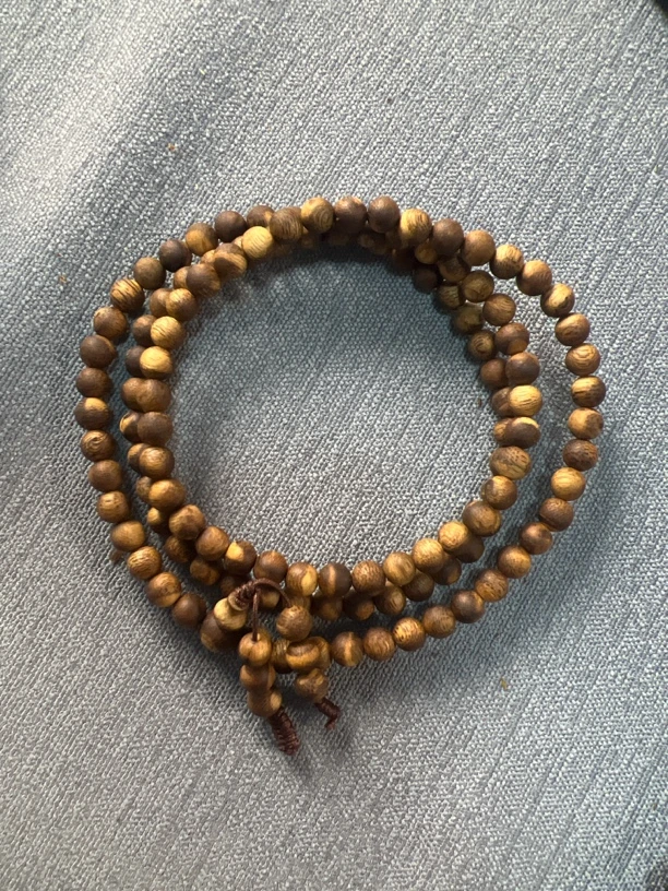 棋楠沉香虎斑棋圆珠多圈5mm多样性发一