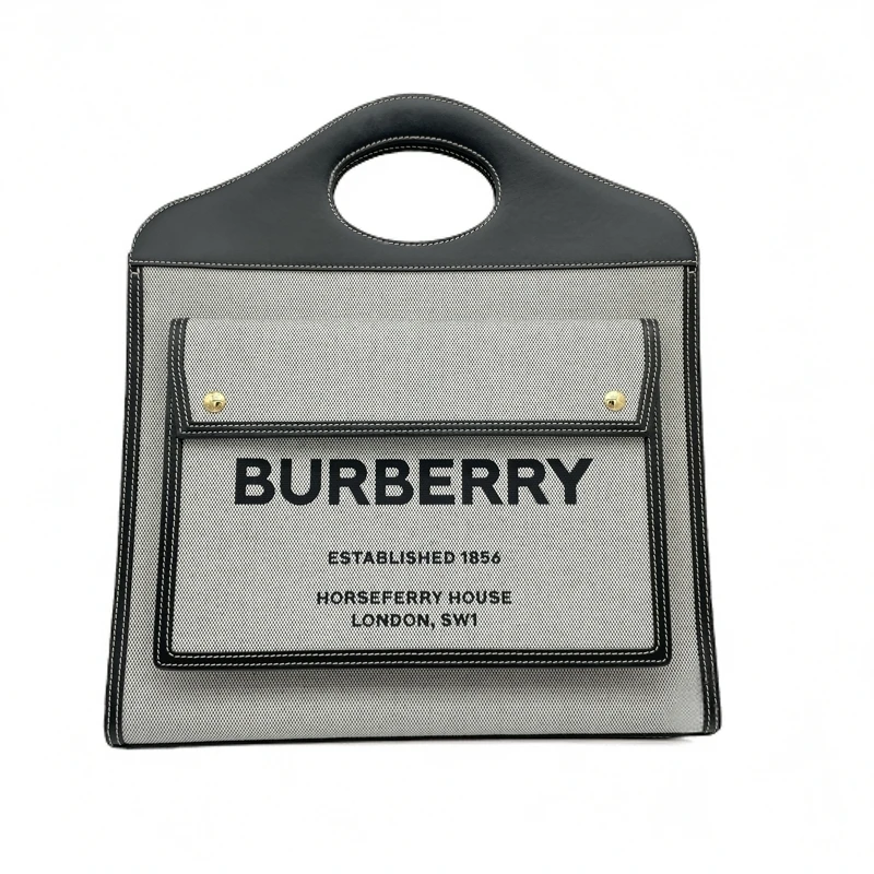 99新 BURBERRY/博柏利 POCKET BAG扣盖包斜挎包/中号扁号版