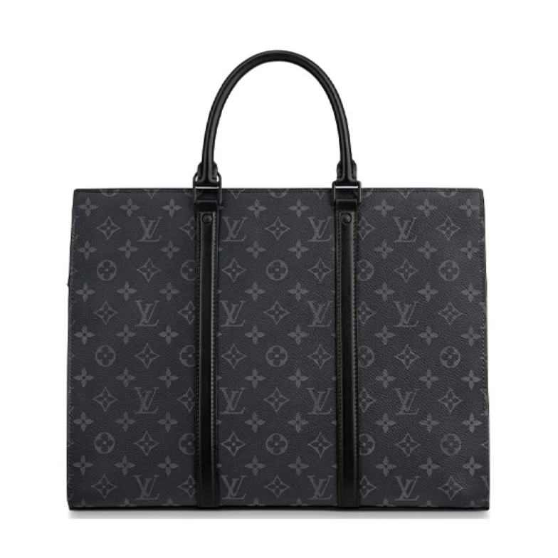 LV/Sac公文包/99新/公文包/电脑包/经典老花/商务手提包