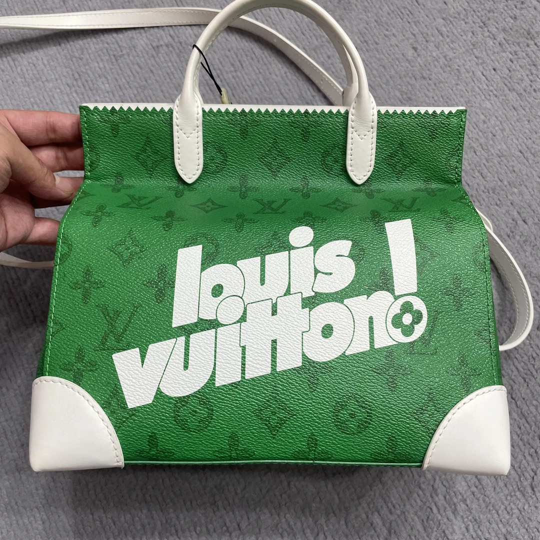 99新 LouisVuitton/路易威登 LV/绿色外卖盒子/老德子