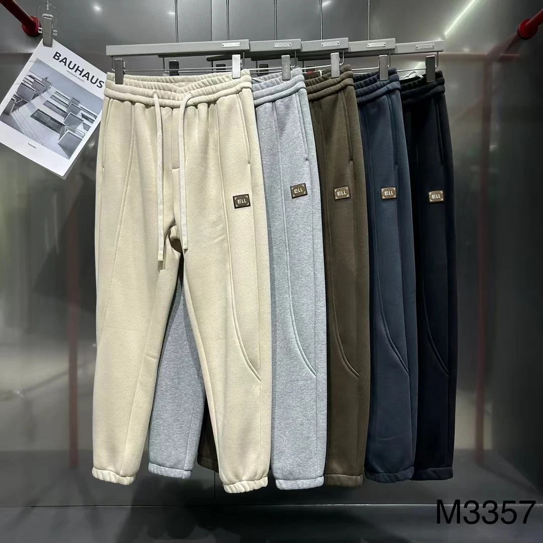 【加绒】-仓-3357-广州UUS-潮牌私服休闲裤男女同款--