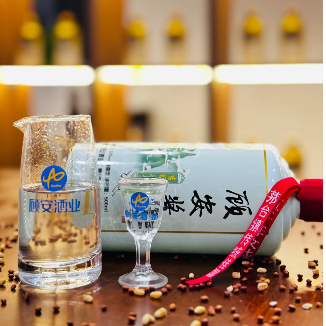 顾安茅台镇酱香型白酒53度粮食酒（吉祥如意）53%Vol500ml