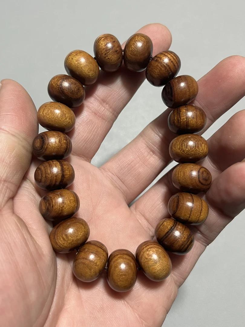 A365花梨木1.5算盘珠单圈手串