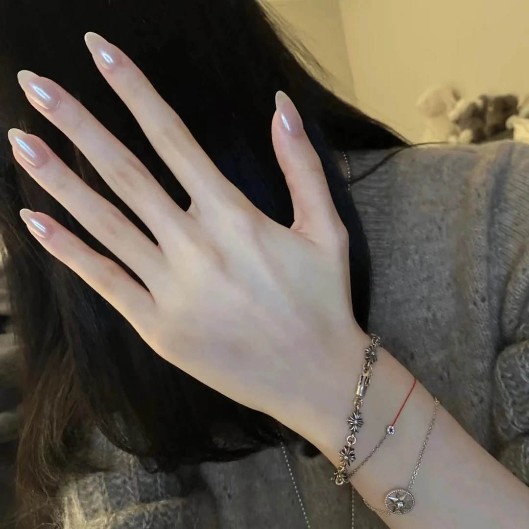 水光美甲穿戴美甲穿戴甲片可拆卸指甲片24片左右/盒