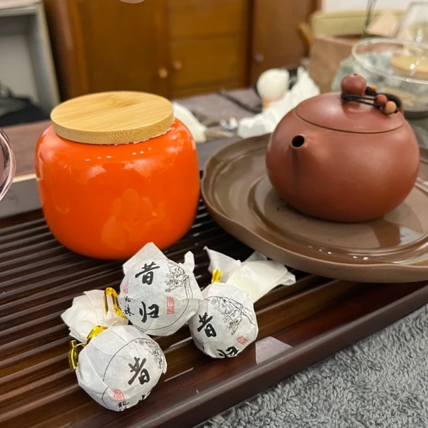 「茶在」2023年春茶 临沧 昔归龙珠 普洱茶生茶龙珠
