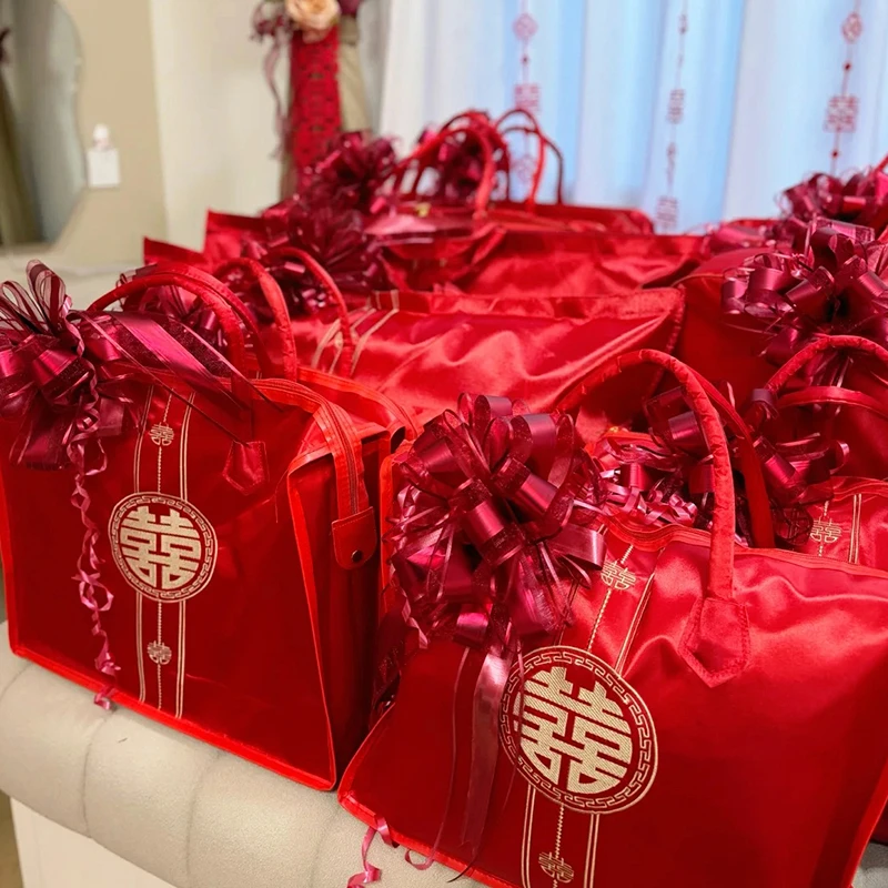 拉花装饰结婚被子婚房布置婚车车队彩带接亲陪嫁嫁妆婚庆用品大全