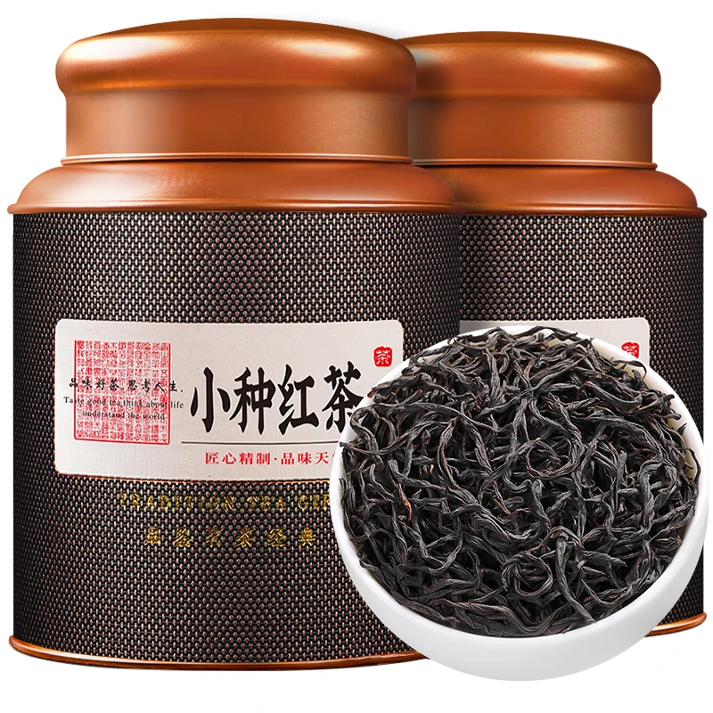 特级正山小种红茶 2025新茶叶耐泡蜜香型红茶茶叶浓香罐装共500g