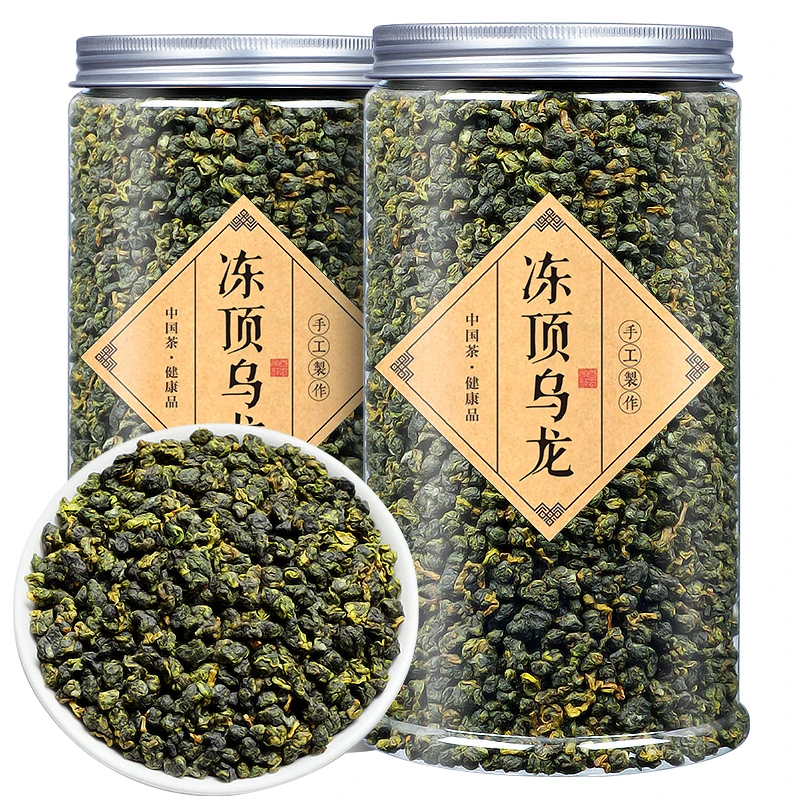 特级冻顶乌龙茶兰贵人阿里山高山甘甜浓香型人参乌龙茶叶罐装