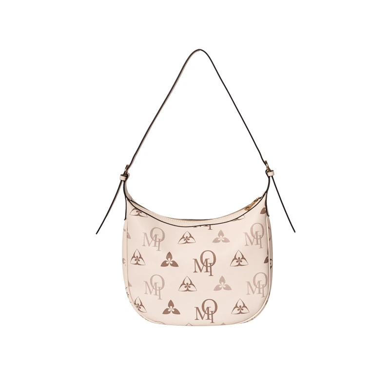 OMI/欧米秋季新款经典月牙包复古风小众设计单肩腋下斜挎包