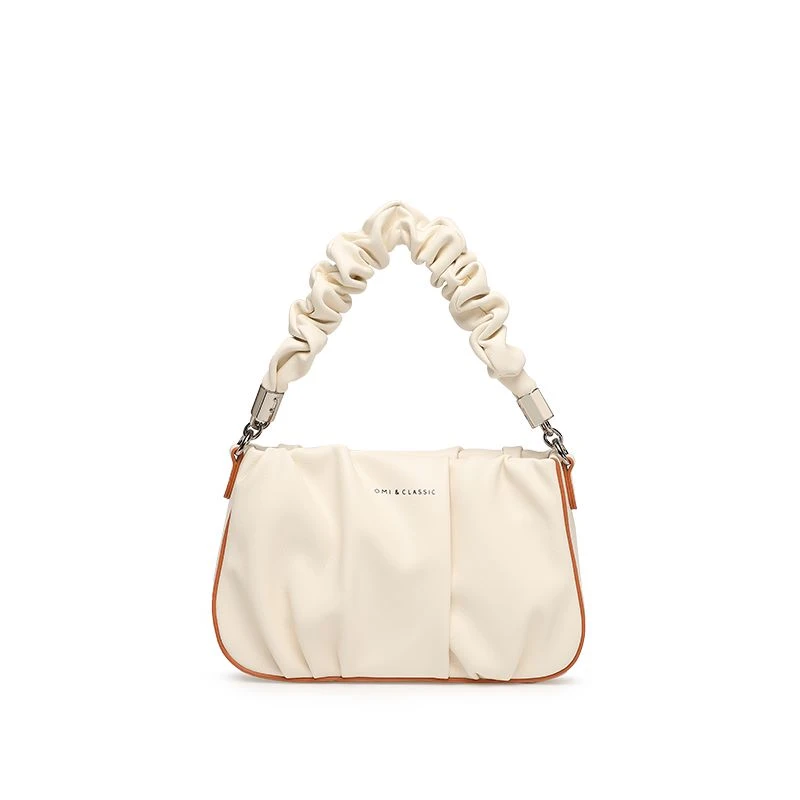 欧米OMI专柜款女斜挎包云朵小众2023新款单肩包质感手提包-直播3