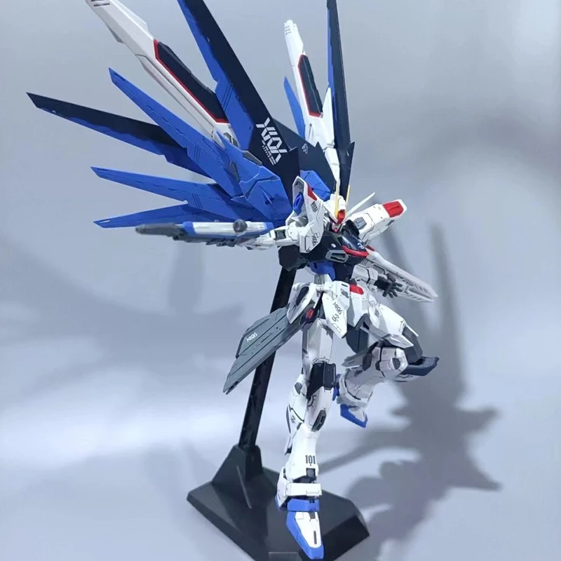 【国产拼装】自由2.0 MG比例 1/100 魔改 拼装机甲模型玩具礼物