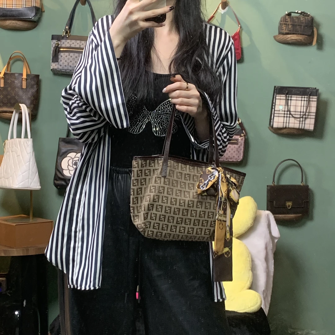 95新 FENDI/芬迪 fendimini托特/H400