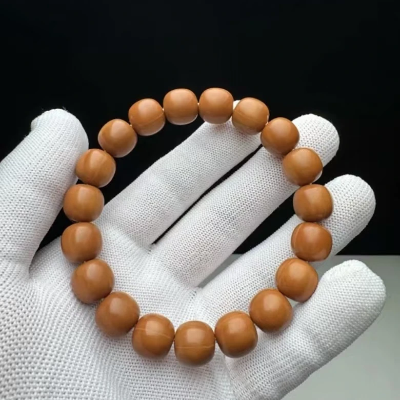 {泽凡出品}全品无暇高抛老型龙炎料12＋尺寸猴头手串