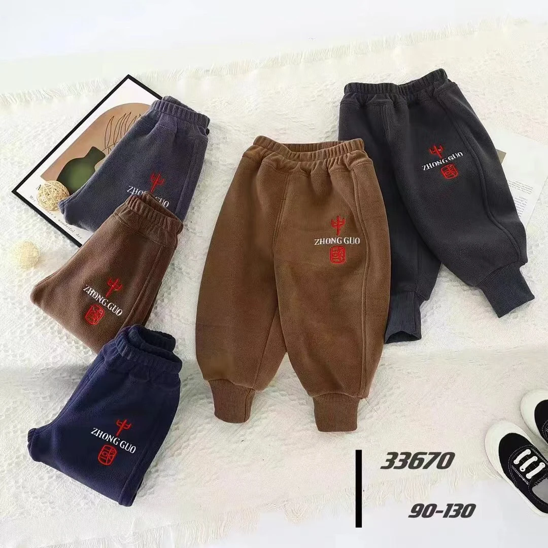 2023新款宝宝暖暖裤宝宝绒裤子