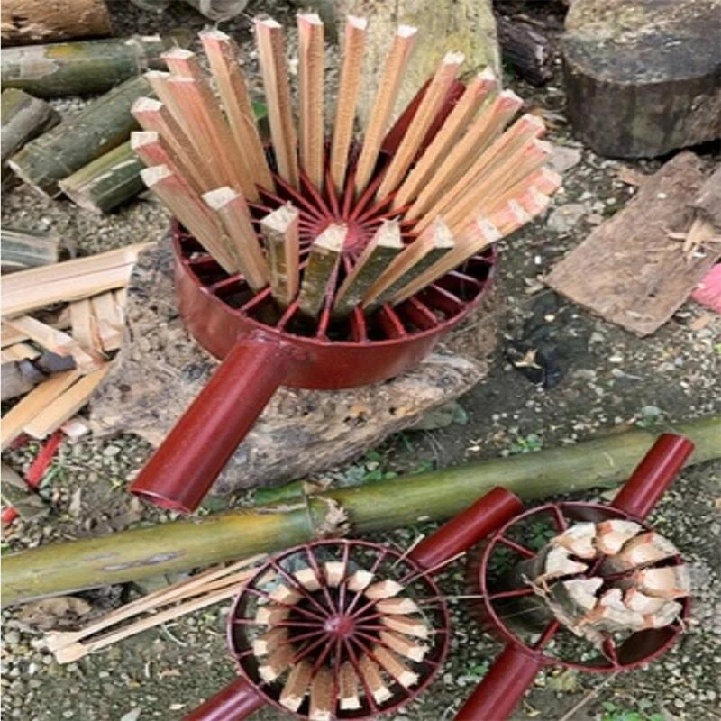 破竹神器破竹刀劈竹器破竹机开竹器分竹刀器圆原竹竹筒分条刀机器