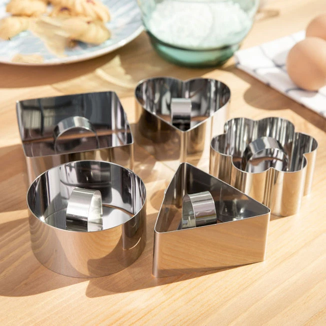 厨才菜品造型模具凉菜不锈钢摆盘小工具创意意境菜厨房盘饰冷菜模