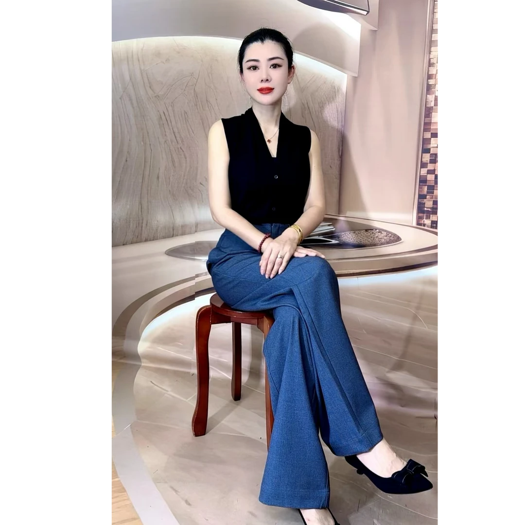 【9月新品】春秋直筒休闲裤 新款女士长裤女款裤子1057