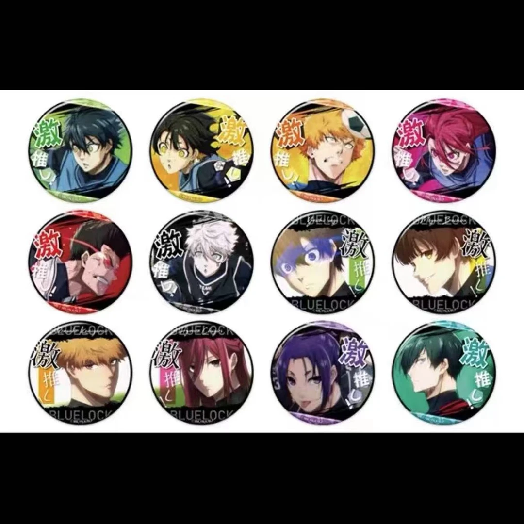 蓝锁 激推吧唧徽章（默认代拆）