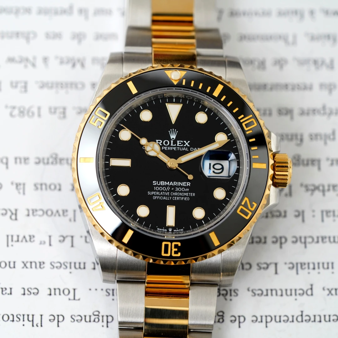 95新 Rolex/劳力士 （拆单链接，总款11.75万）25年126613间金黑