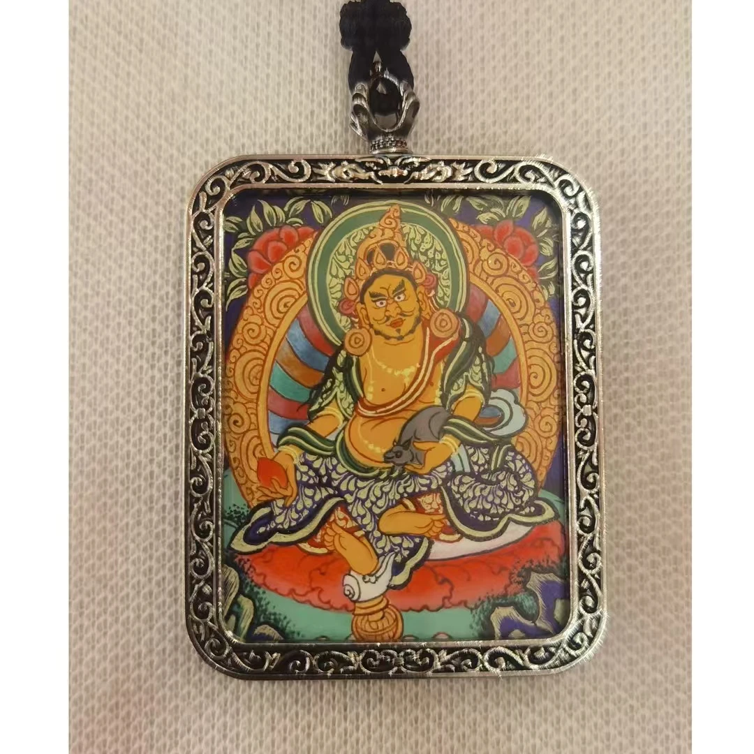 925银银制品 壹加思默-黄CC方牌银框卡卡吊坠多样性发一