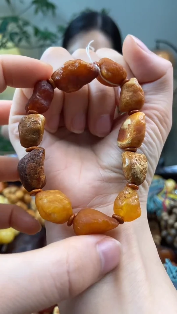【闪购商品】蜜蜡手串未镶嵌手串