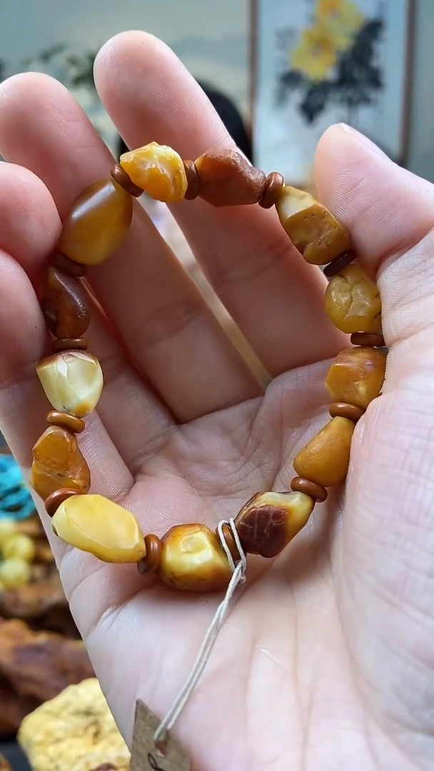 【闪购商品】蜜蜡手串未镶嵌手串