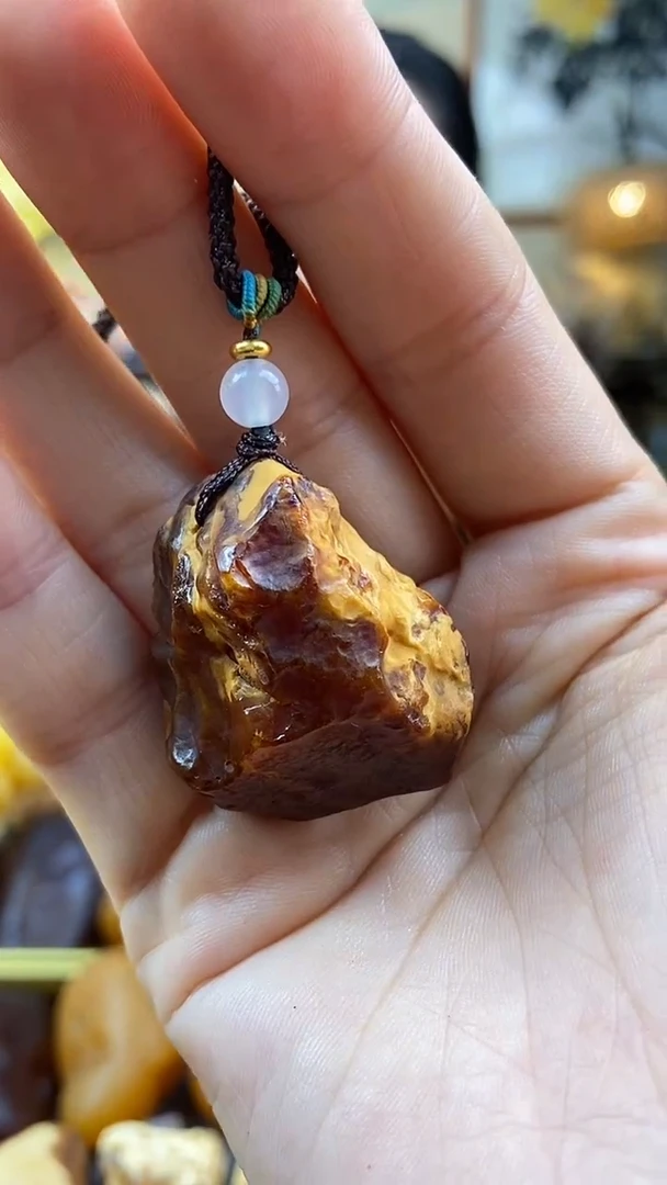【闪购商品】蜜蜡颈饰未镶嵌吊坠