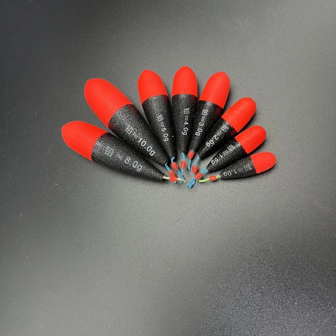 2024盘车溪流漂泡沫鱼漂日夜远投冲钓红色醒目急流钓鱼清波专用漂