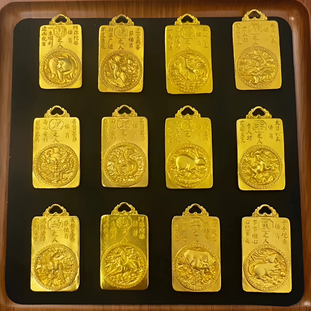 合金吊坠 观音挂坠CHENXI【晨玺】十二生肖八大守护肖吊坠久不掉色