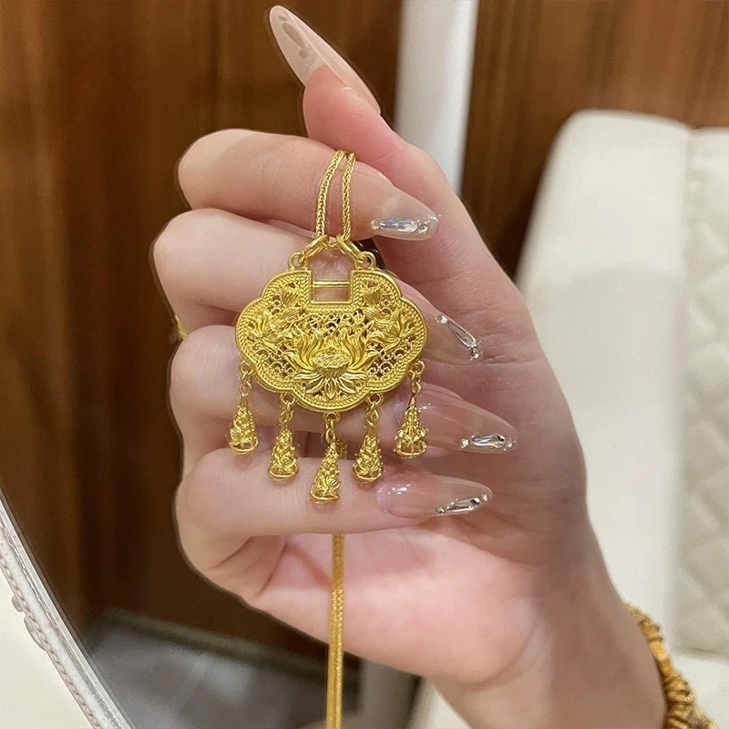 合金吊坠 CHENXI【晨玺】经典时尚肖邦链挂坠流苏吊坠项链