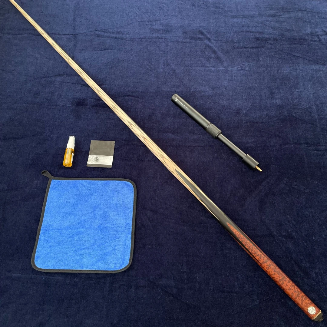 蛇纹木--四插蛇纹木台球杆斯诺克小头杆新手入门