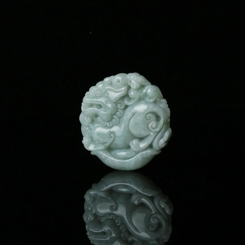 非金属玻璃吊坠 玻璃麒麟 时尚装饰吊坠