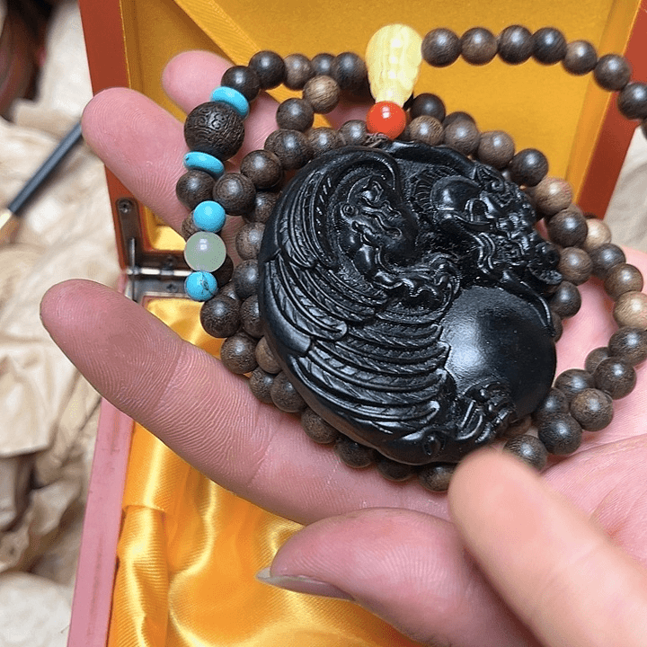 滴血莲花菩提吊坠