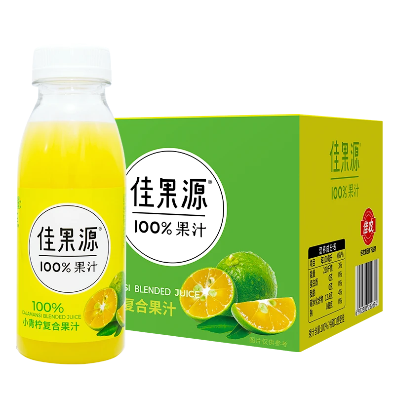 佳果源100%小青柠复合果汁 280g*9