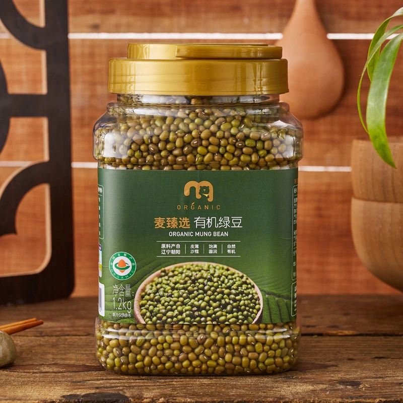 麦臻选有机绿豆 1.2kg