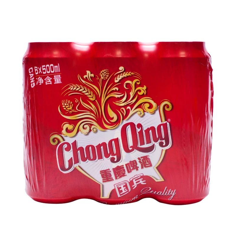 重庆国宾8度啤酒 500ml*6