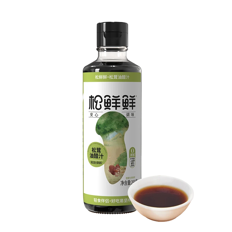 松鲜鲜松茸油醋汁（经典口味）268g