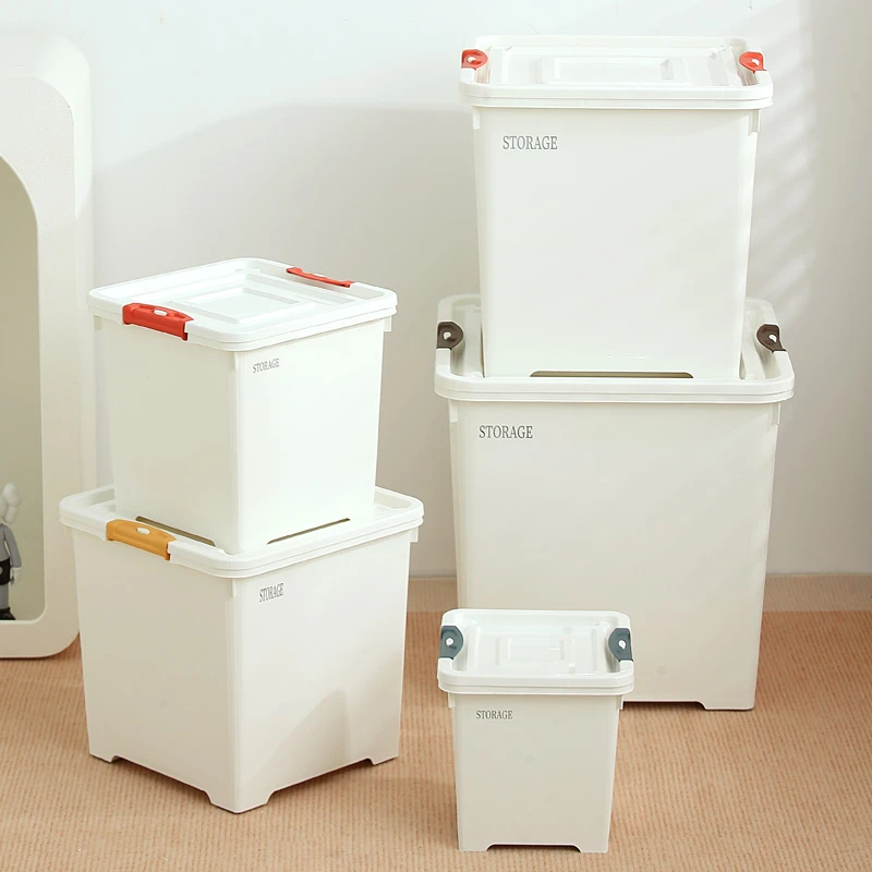 甲东里大容量塑料收纳箱家用整理箱衣物玩具储物盒特大号整理盒