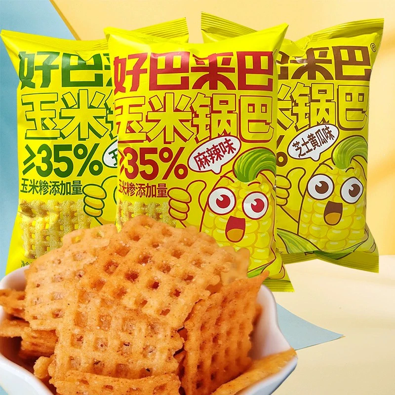 胖胖推荐 好巴来 锅巴 5包