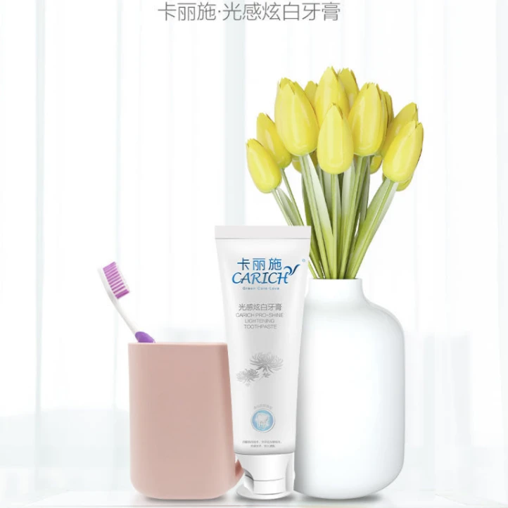 R1-814卡丽施光感炫白牙膏清润双菊香型120g