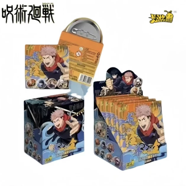 【拆包】卡游-《咒术回战》B吧唧盲盒炫彩人物角色动漫盲盒系列（代拆）