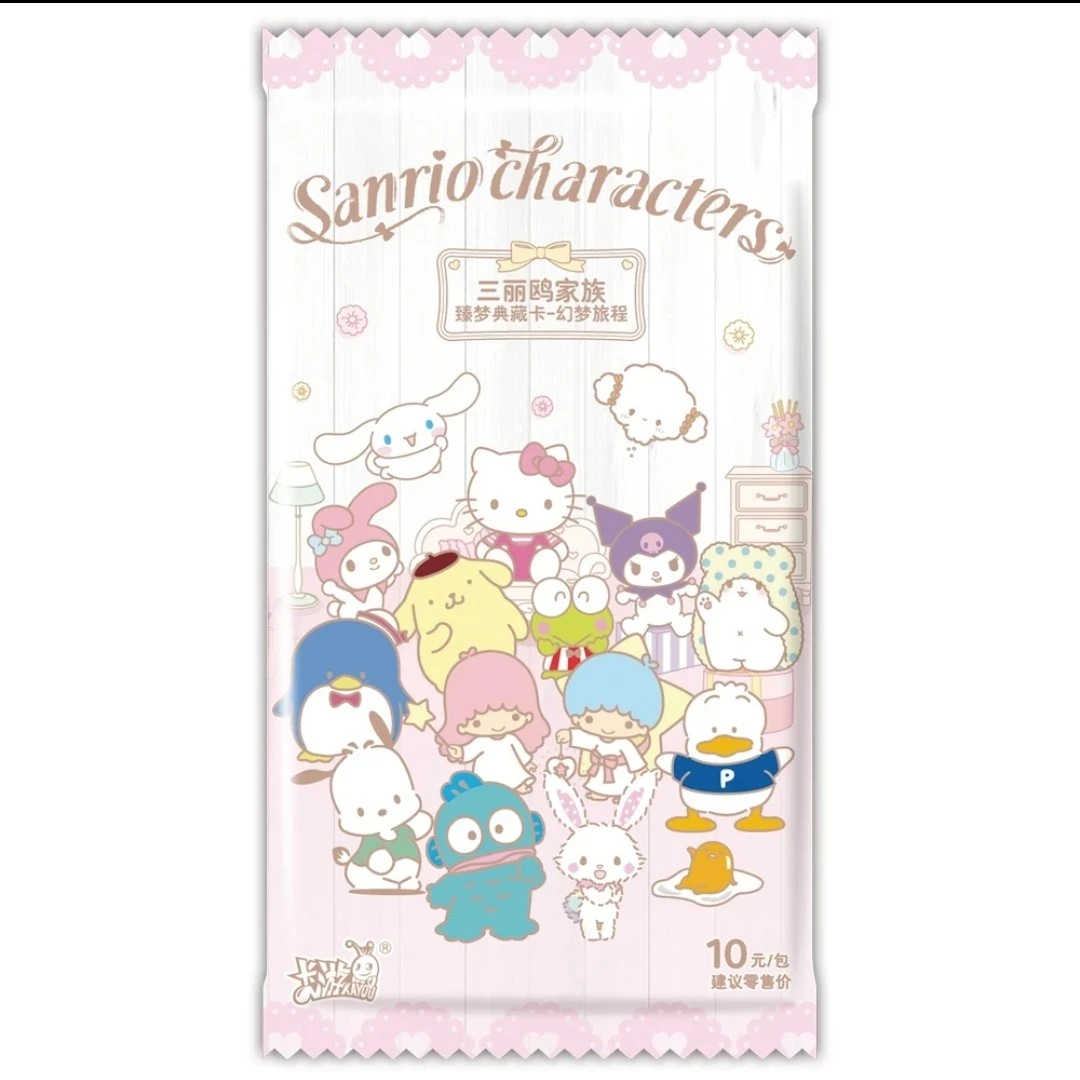 三丽鸥 10元宝卡牌整盒新品