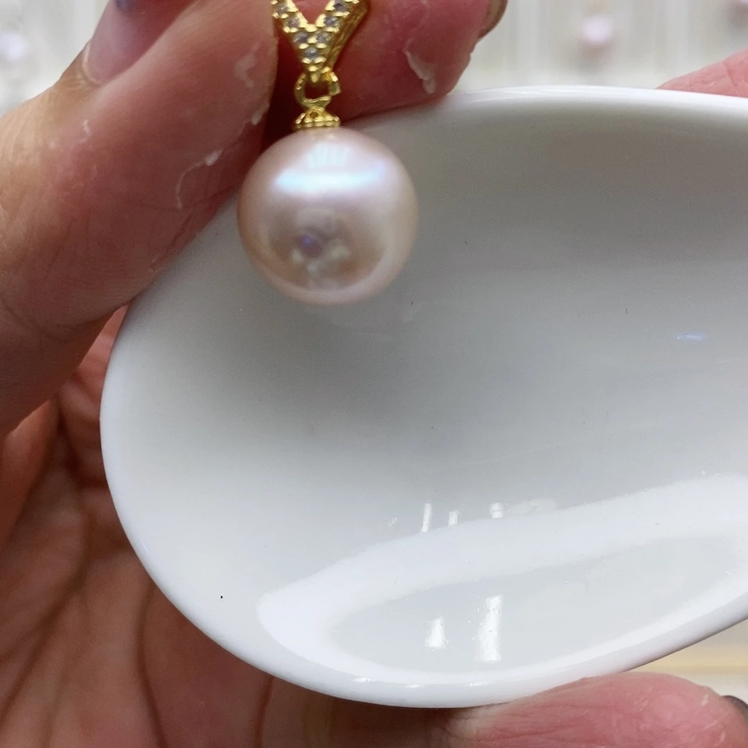 淡水珍珠颈饰合金