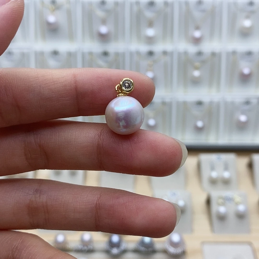 淡水珍珠颈饰合金