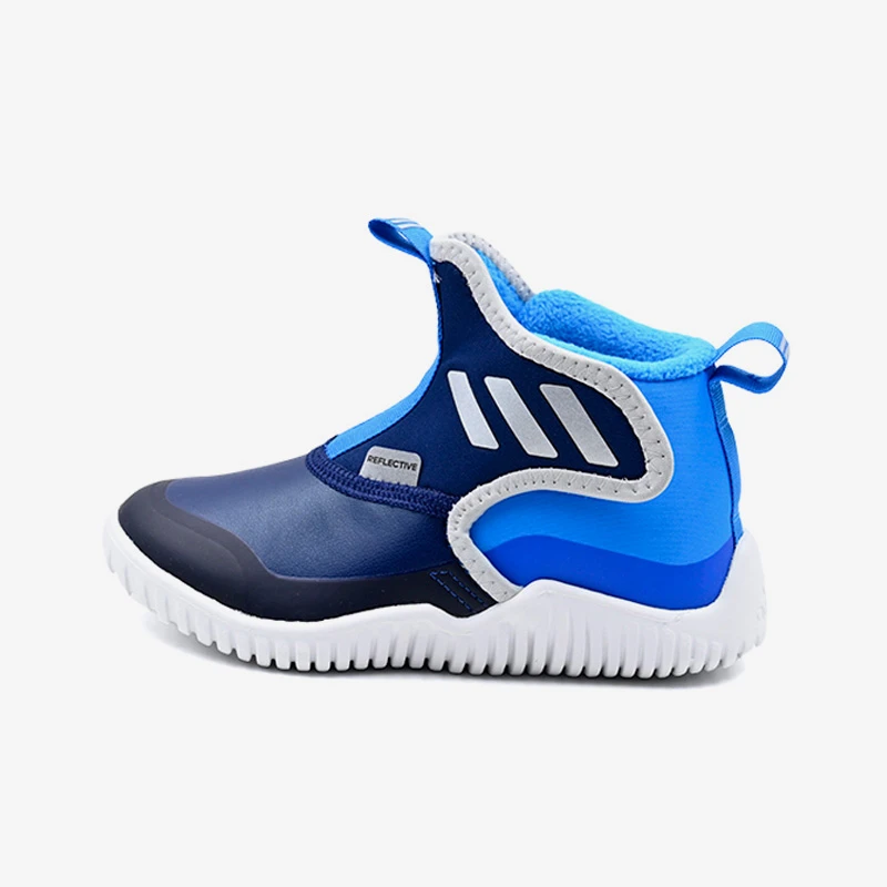 Adidas/阿迪达斯官方正品秋冬新款儿童运动休闲加绒海马鞋GX7130