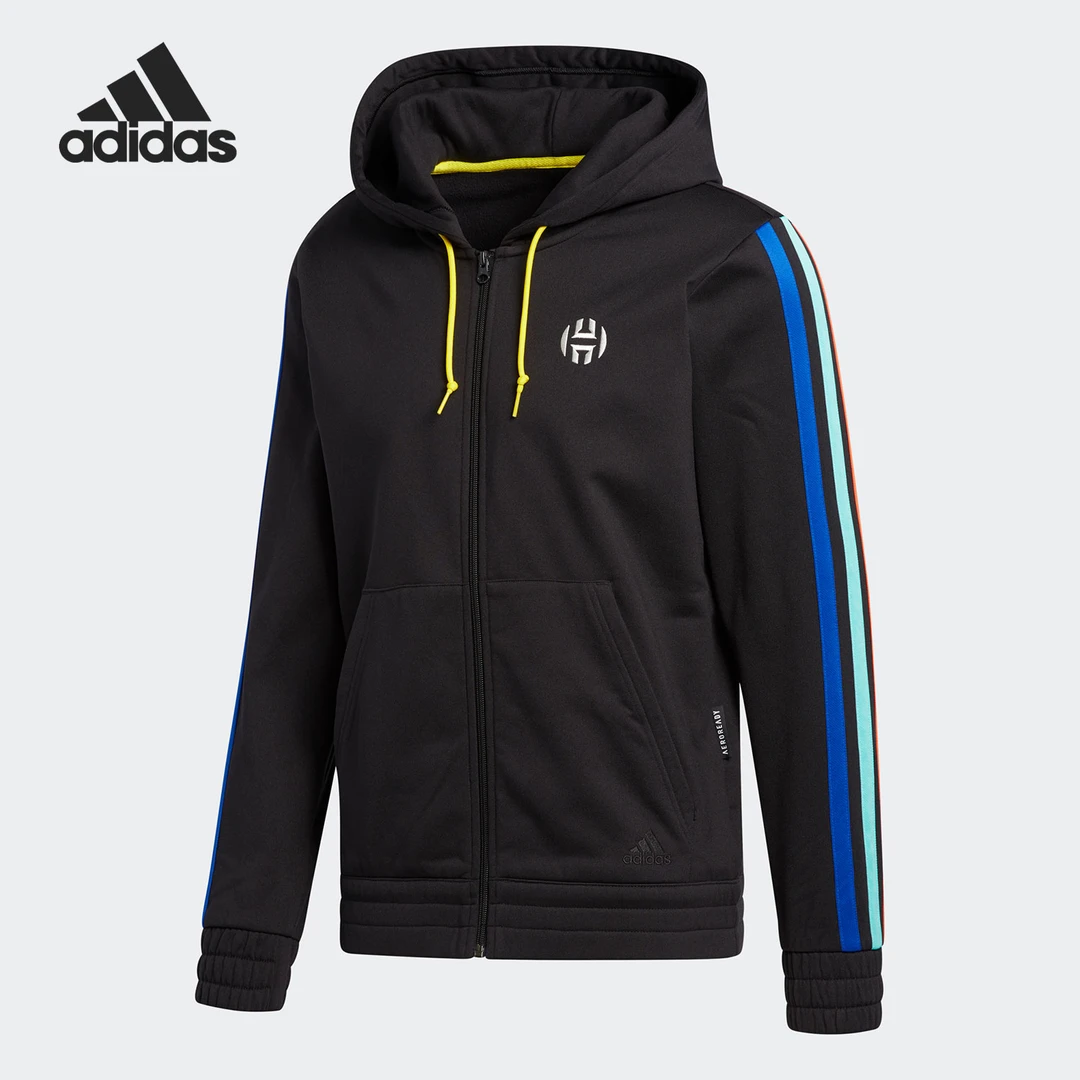 Adidas/阿迪达斯正品新款男子运动服休闲保暖连帽舒适外套GP7619