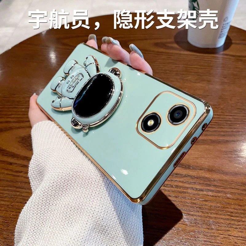 荣耀畅玩30手机壳宇航员太空人支架VNE-AN00全包防摔硅胶套薄软壳