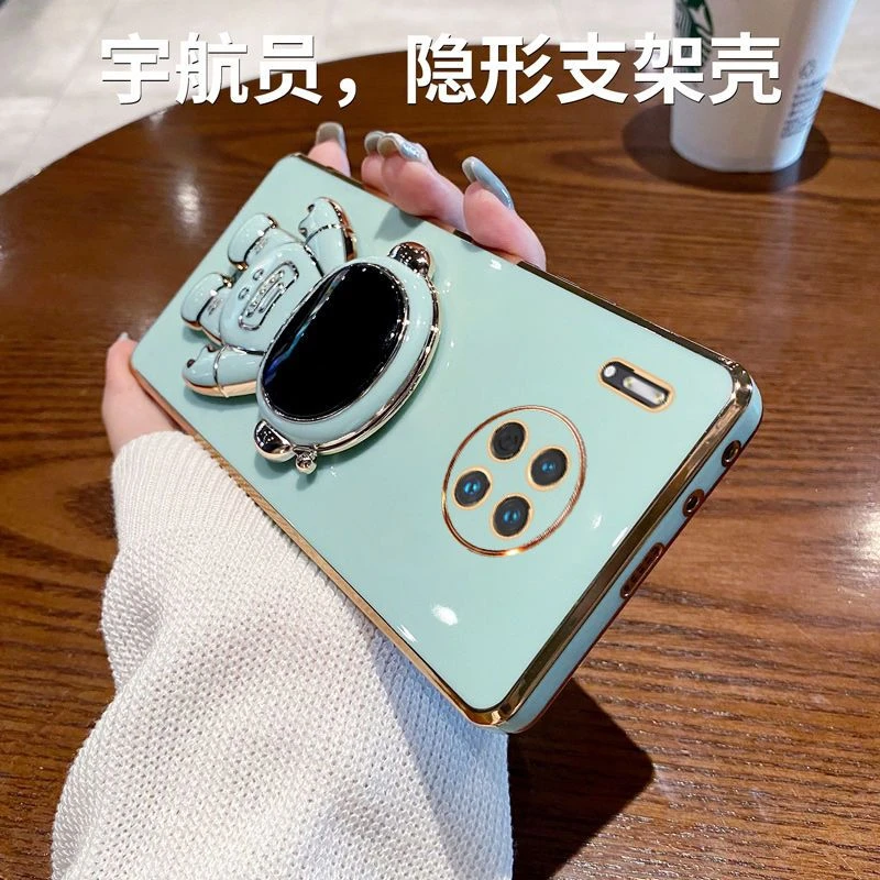 华为mate30手机壳宇航员太空人支架mate30Pro全包防摔硅胶套软壳